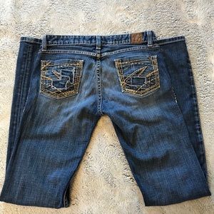 BKE Stella Flare Jeans 28x33 1/2